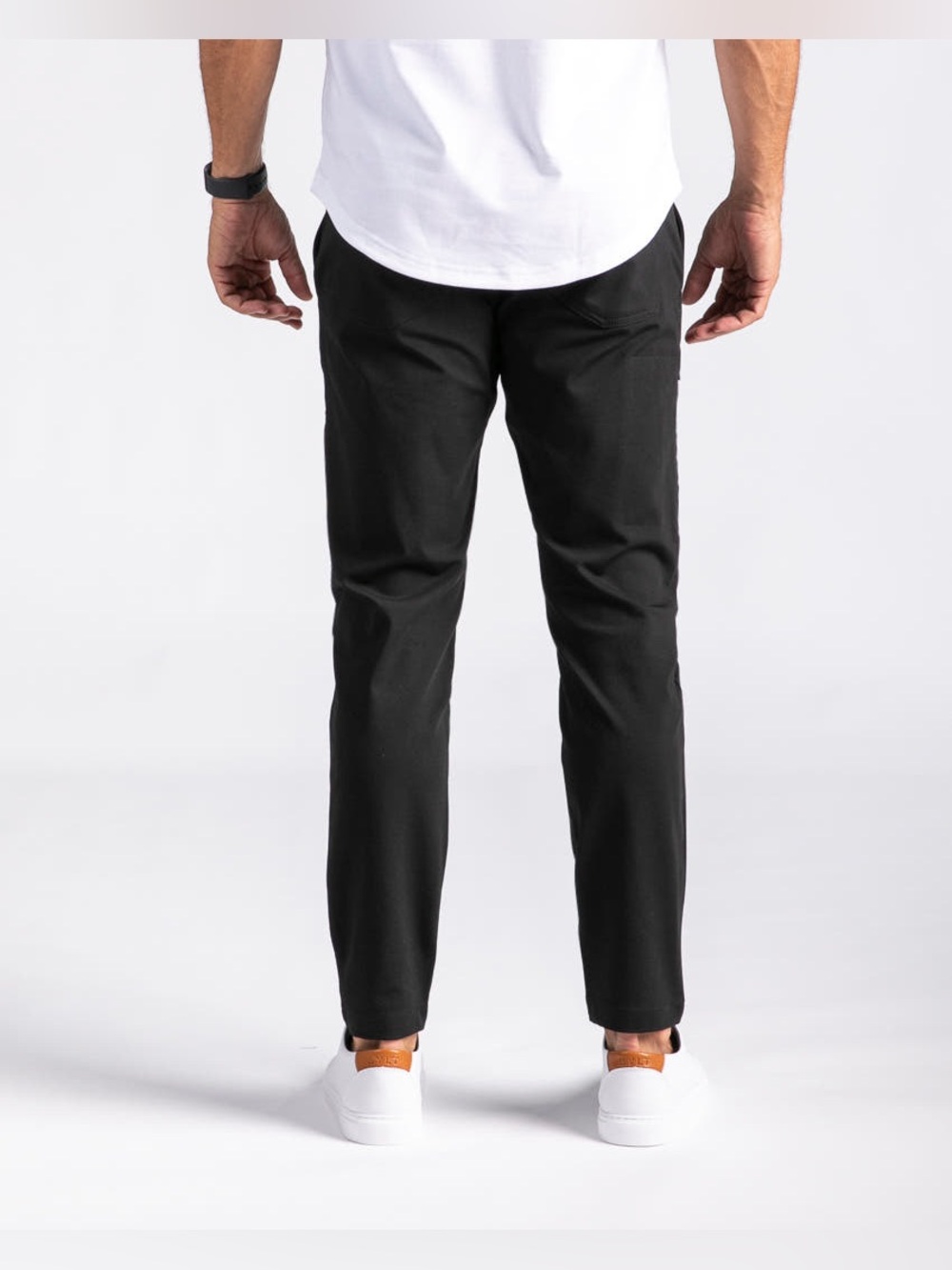 BYLT Everyday Pant 2.0 Mens S Black Stretch Performance Trousers